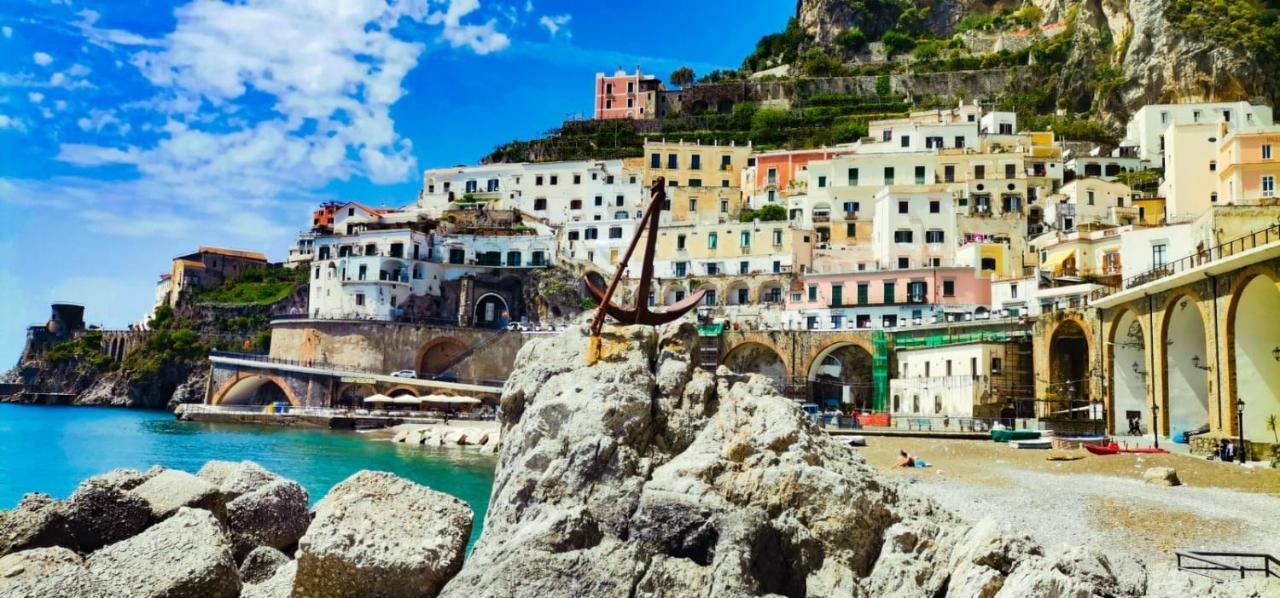 Francesca House Apartment Atrani Bagian luar foto
